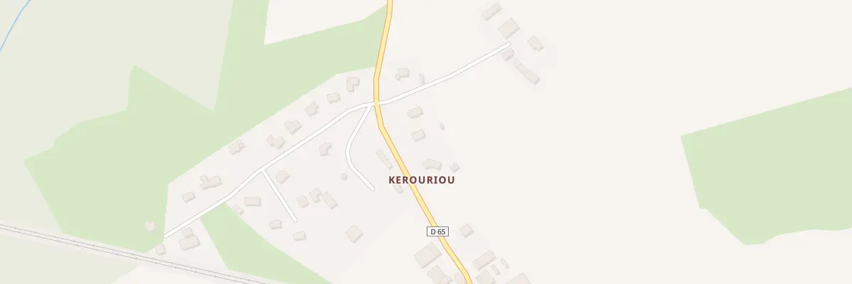 Plan du 25 Kerouriou à Saint-Jean-Kerdaniel