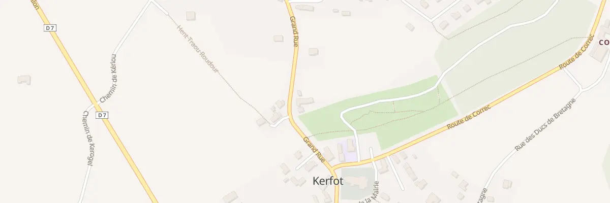 Plan du 31 Grand Rue à Kerfot