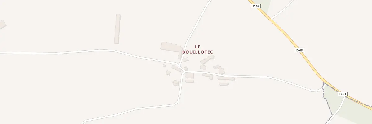 Plan du 547 Le Bouillotec à Saint-Fiacre