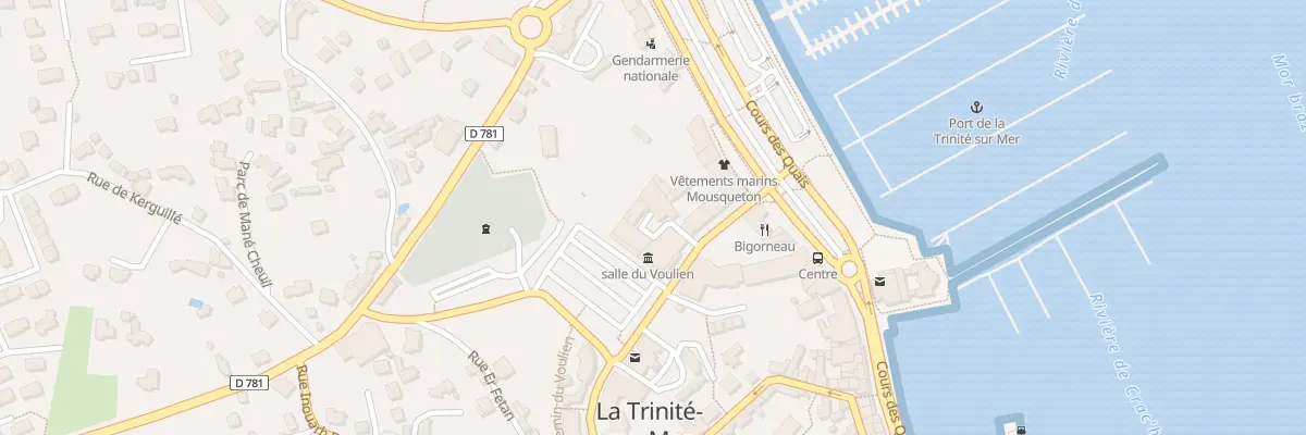 Plan du 5679F Pl du Voullien à La Trinité-sur-Mer