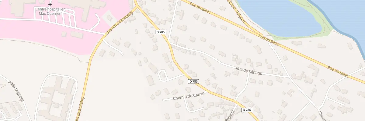 Plan du 19 Rue du Cdt Le Conniat à Paimpol