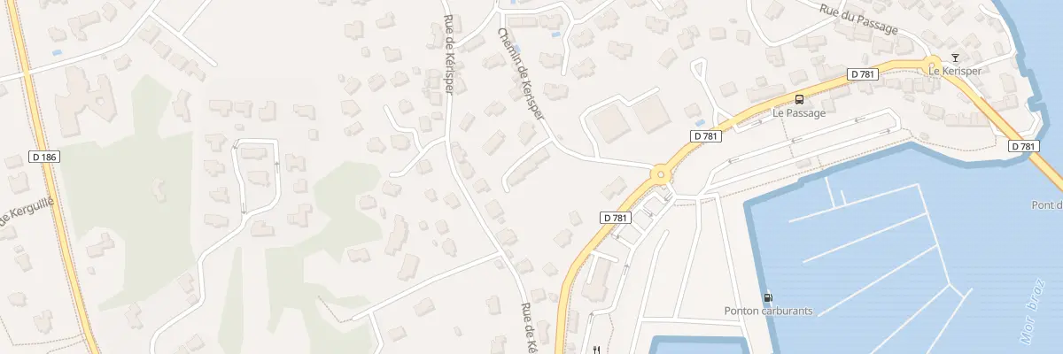 Plan du 233 Res Kerisper à La Trinité-sur-Mer