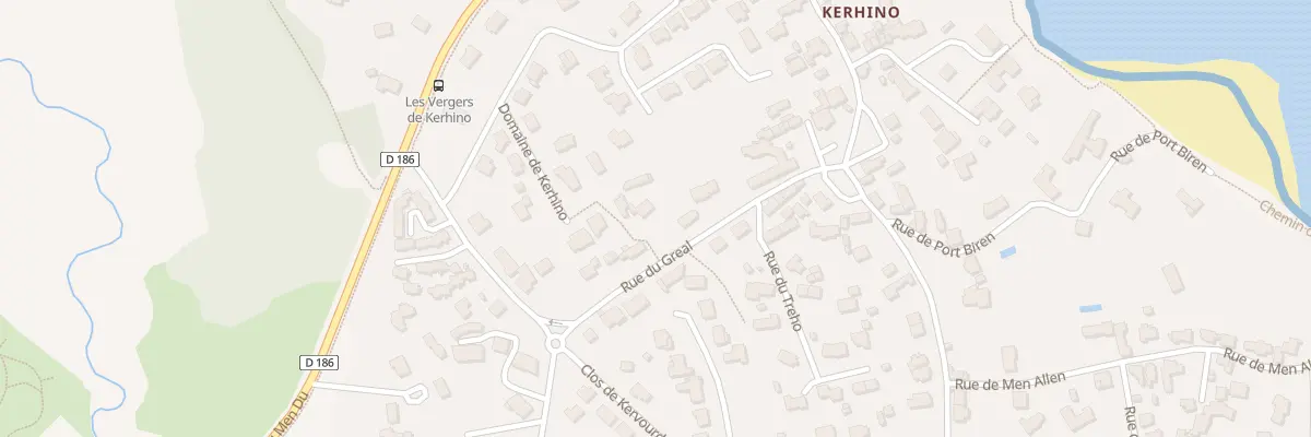 Plan du 8 Rue du Greal à La Trinité-sur-Mer