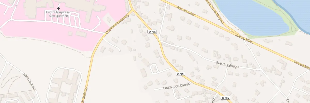 Plan du 26 Rue du Cdt Le Conniat à Paimpol