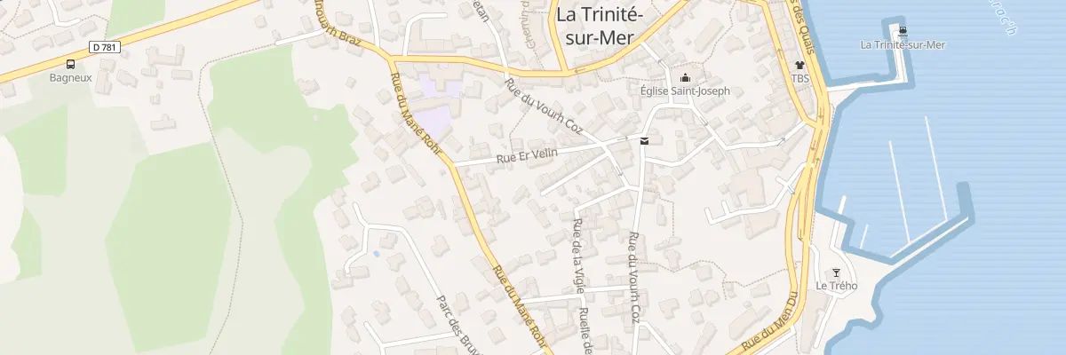 Plan du 5 Rue Er Velin à La Trinité-sur-Mer