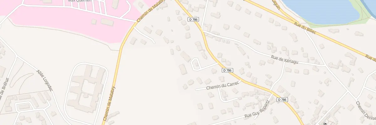 Plan du 32 Rue du Cdt Le Conniat à Paimpol