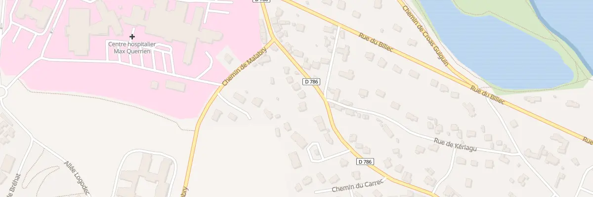 Plan du 20 Rue du Cdt Le Conniat à Paimpol