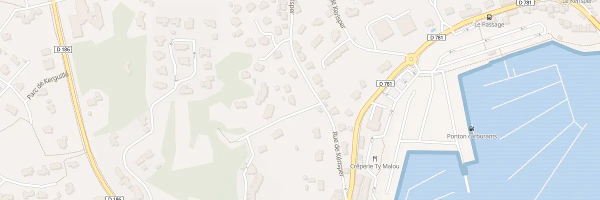 Plan du 352 Rue de Kerisper à La Trinité-sur-Mer