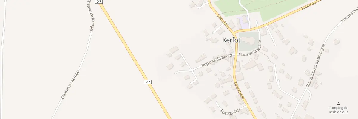 Plan du 15 Imp du Bourg à Kerfot