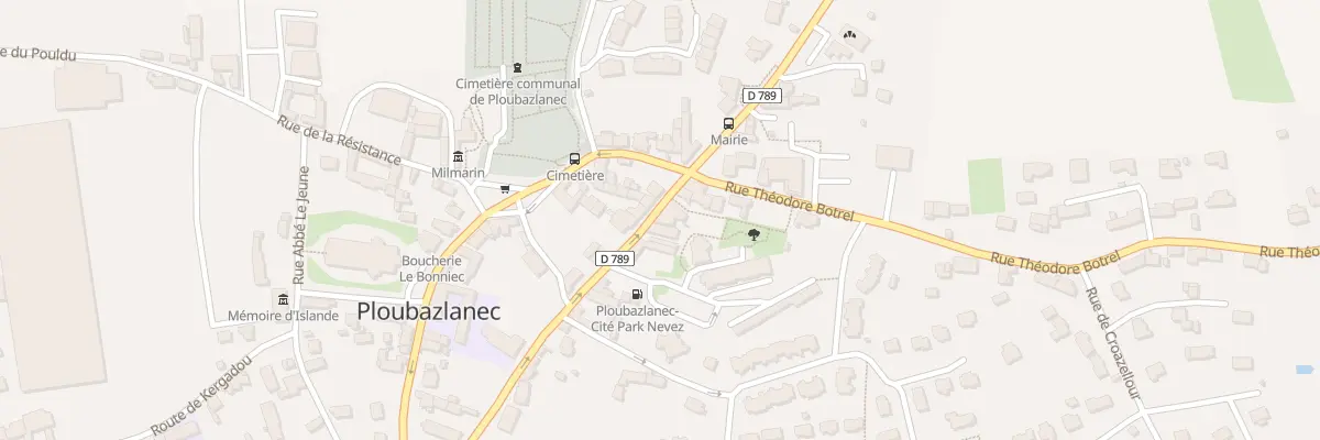 Plan du 7 Rue Gen de Gaulle à Ploubazlanec