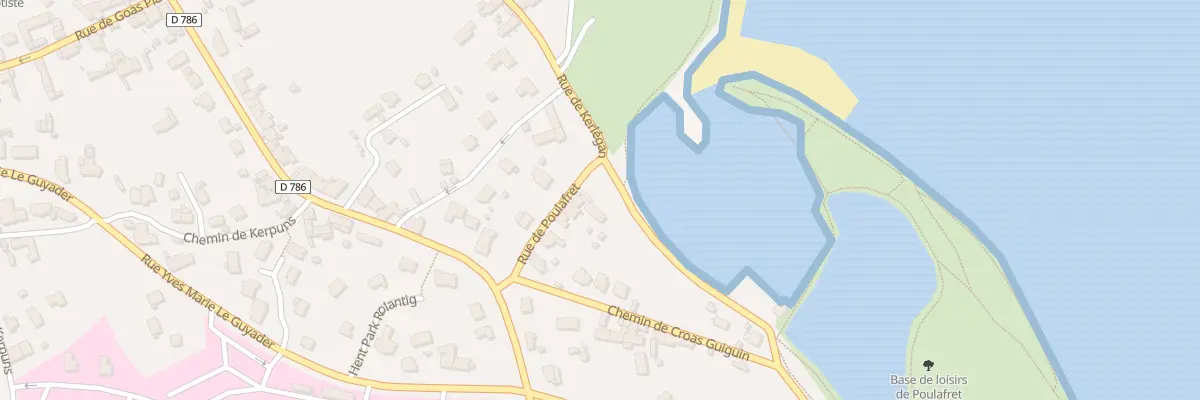 Plan du 20 Rue de Kerlégan à Paimpol