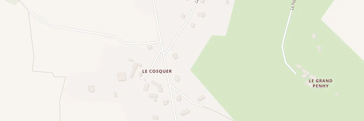 Plan du 5512 Le Cosquer à Malguénac