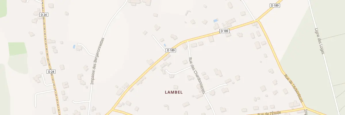 Plan du 5596 Lambel à Camors
