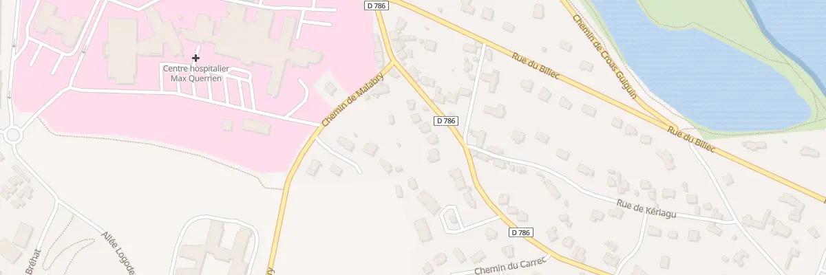 Plan du 18 Rue du Cdt Le Conniat à Paimpol