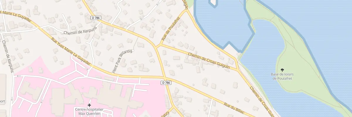 Plan du 41B Rue du Cdt J B Charcot à Paimpol