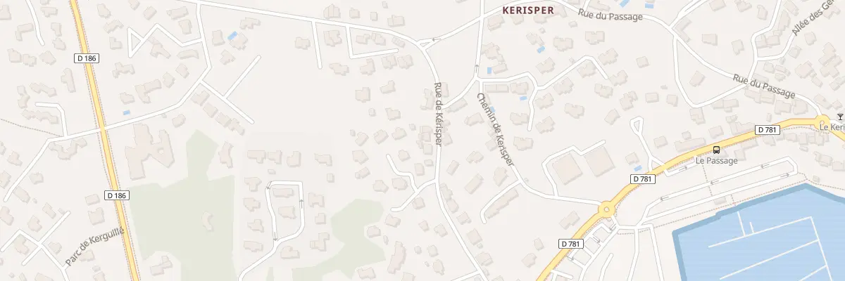 Plan du 25 Rue de Kerisper à La Trinité-sur-Mer