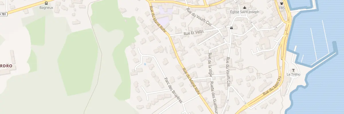 Plan du 19 Rue du Mané Rohr à La Trinité-sur-Mer