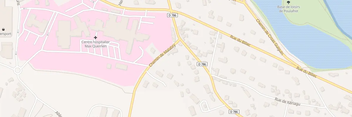 Plan du 12 Rue du Cdt Le Conniat à Paimpol