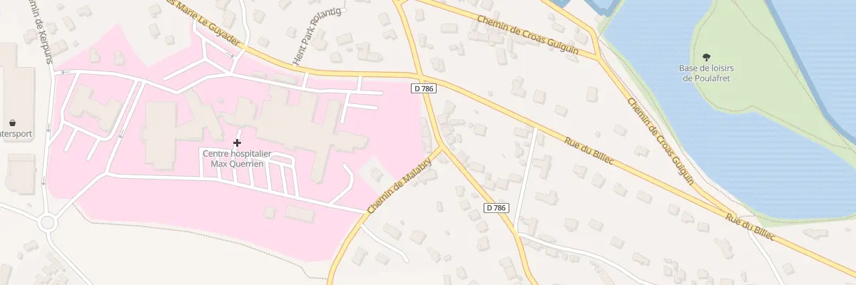Plan du 8 Rue du Cdt Le Conniat à Paimpol