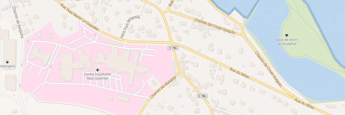 Plan du 2 Rue du Cdt Le Conniat à Paimpol