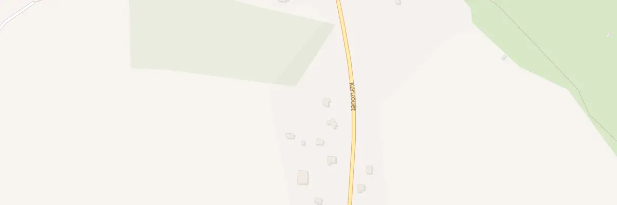 Plan du 4 Kérizouet à Malguénac
