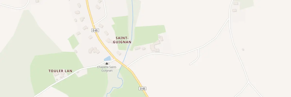 Plan du 6 St Guignan à Saint-Jean-Kerdaniel
