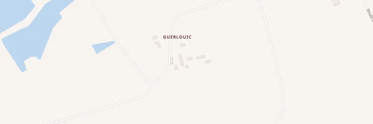 Plan du 5397 Guerlouic à Corlay