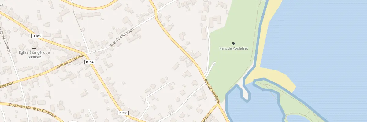 Plan du 10A Rue de Kerlégan à Paimpol