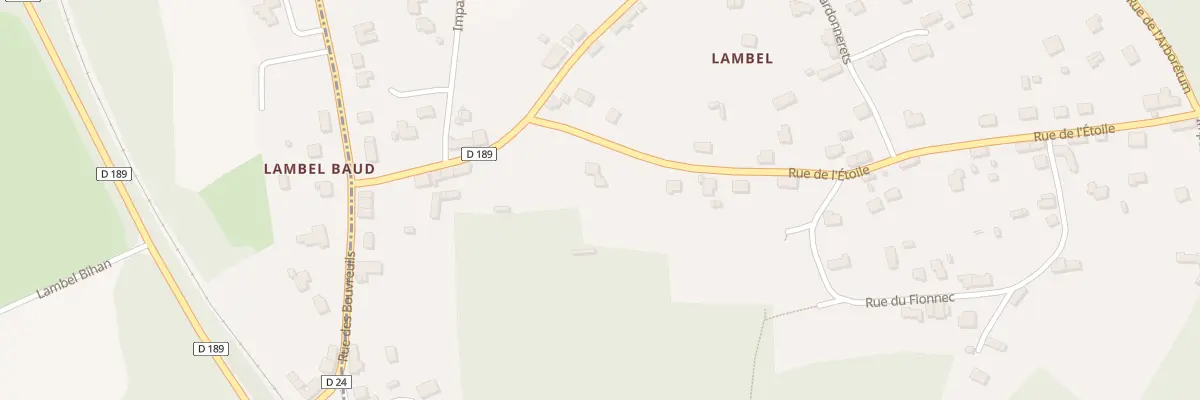 Plan du 39 Rue de l’Etoile à Camors