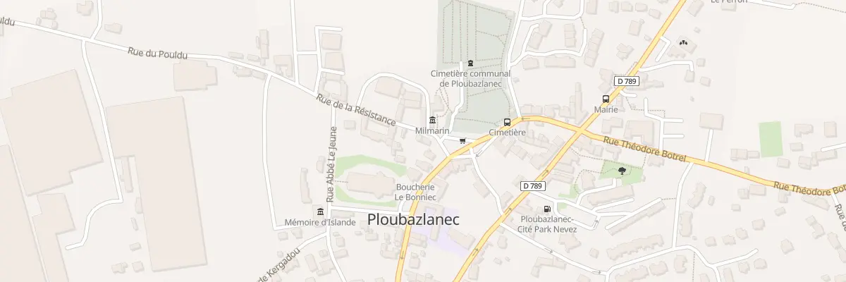 Plan du 19 Rue de la Résistance à Ploubazlanec