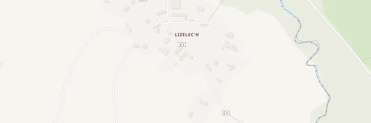 Plan du 5082 Lizelec H à Tréméven
