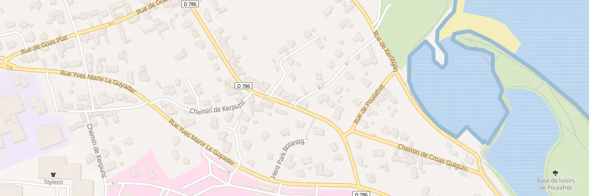Plan du 1 Che du Petit Kerlégan à Paimpol