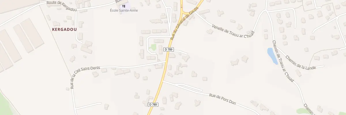 Plan du 1 Rue Ar Guer Vian à Ploubazlanec