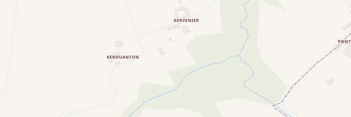 Plan du 2 Kerouanton à Gommenec’h