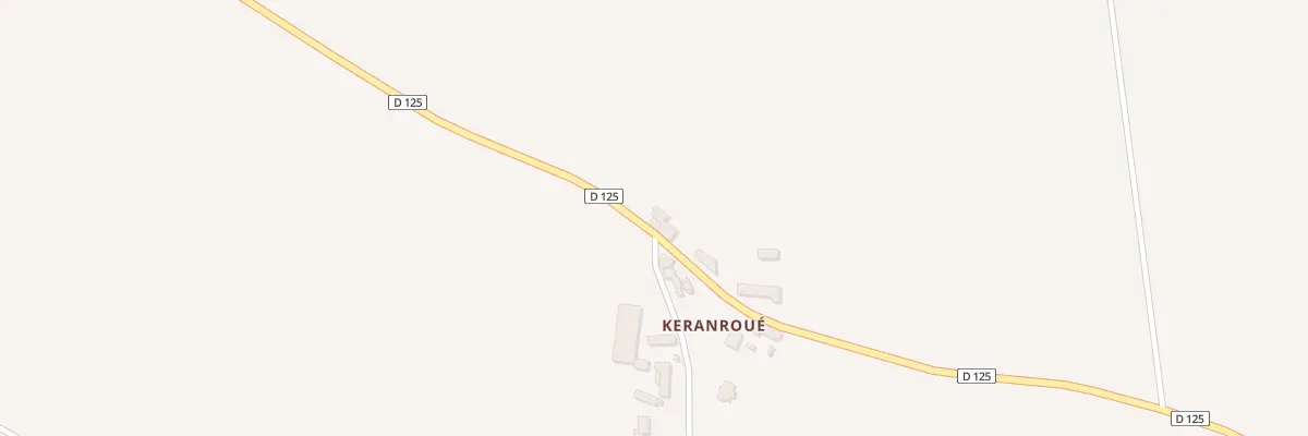 Plan du 2 Keranroue à Cléguérec