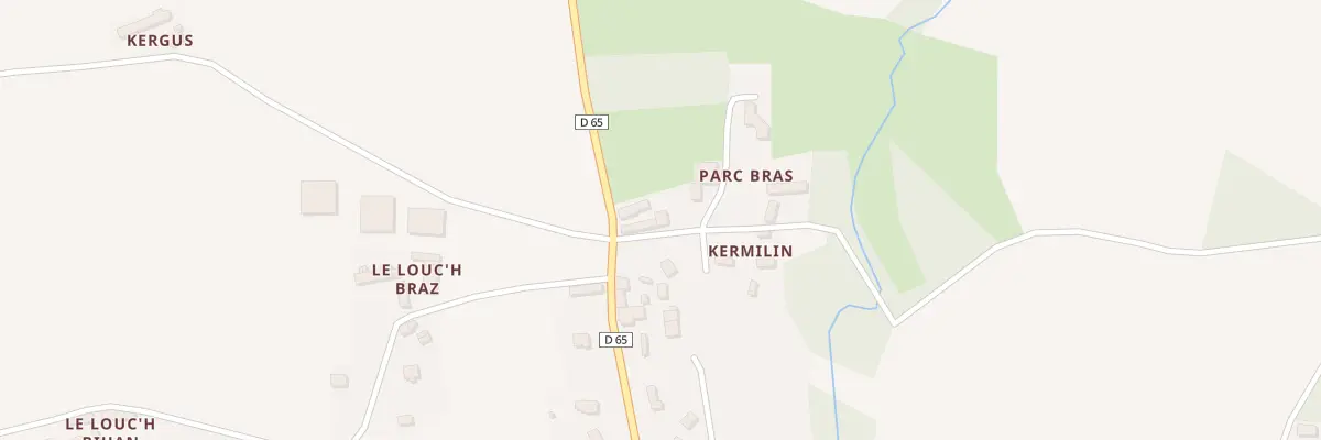 Plan du 40 Kermilin à Saint-Jean-Kerdaniel