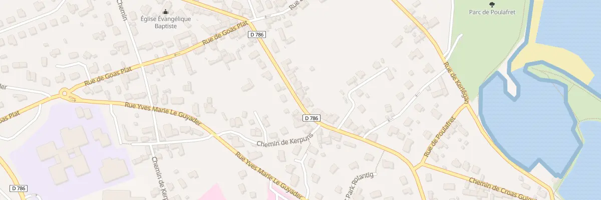 Plan du 15 Rue du Cdt J B Charcot à Paimpol