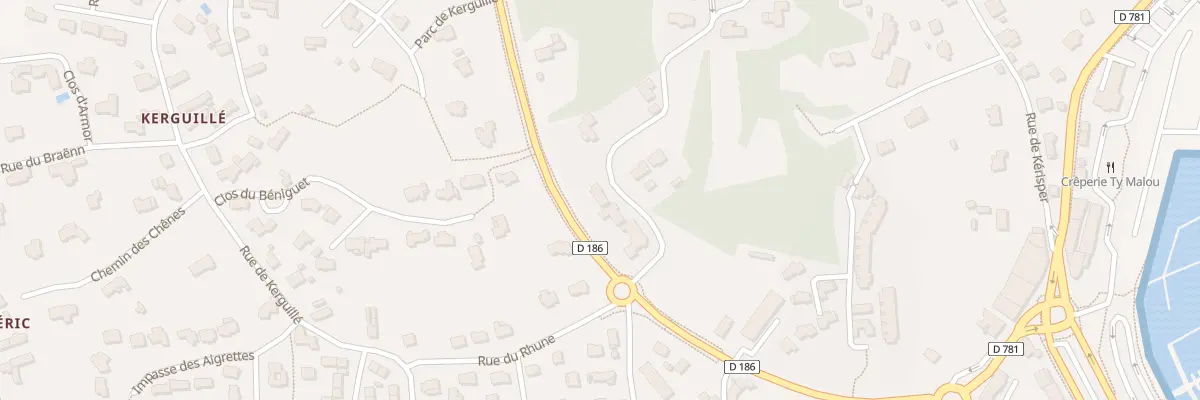 Plan du 4 Ham de l’Allee Couverte à La Trinité-sur-Mer