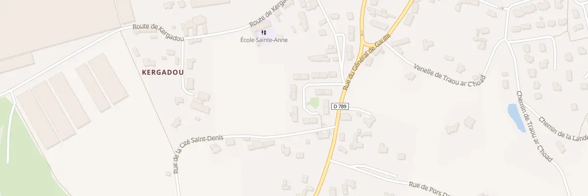 Plan du 5074G Le Bourg à Ploubazlanec