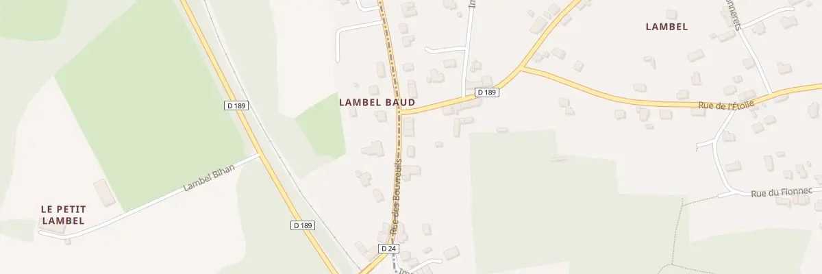 Plan du 5581 Lambel à Camors
