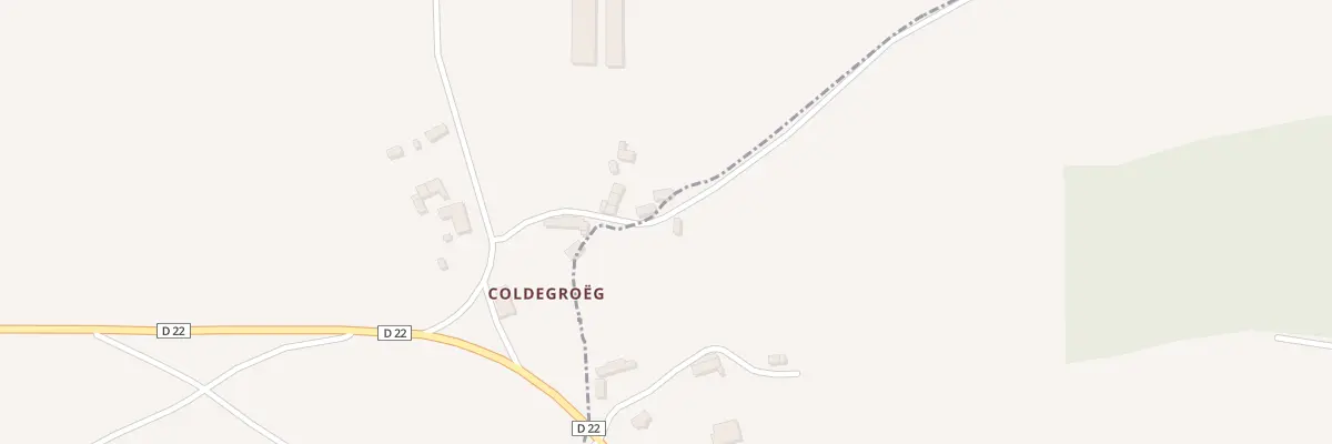 Plan du 6 Colderbroec à Saint-Gildas