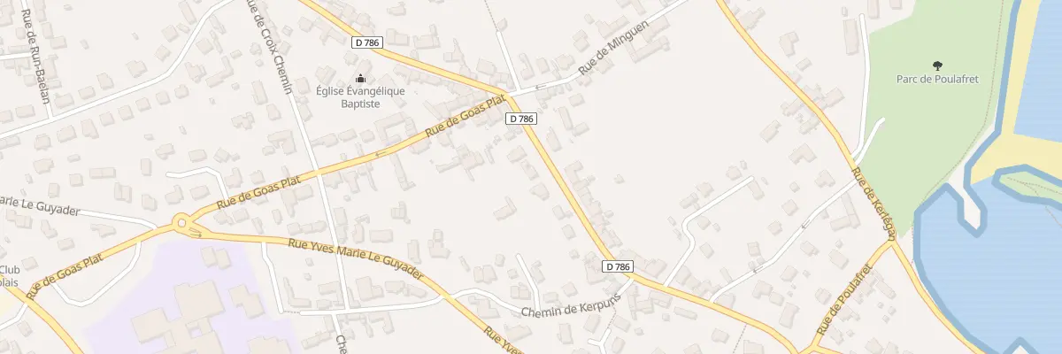 Plan du 8 Rue du Cdt J B Charcot à Paimpol