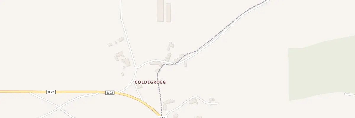 Plan du 13 Coldegroeg à Saint-Gildas