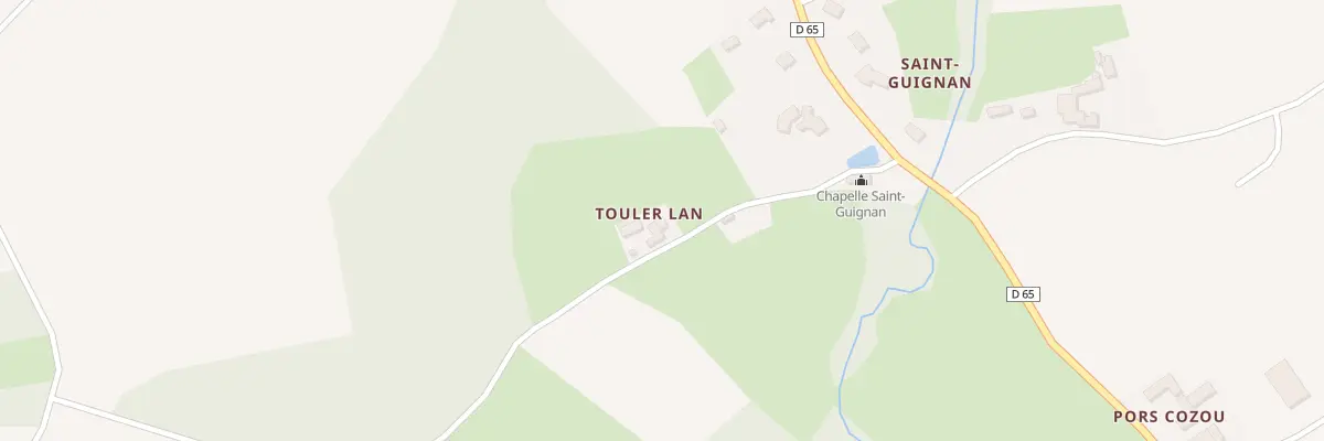 Plan du 3 St Guignan à Saint-Jean-Kerdaniel