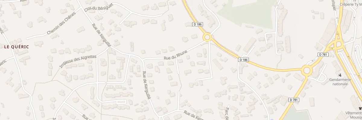 Plan du 7 Rue du Rhune à La Trinité-sur-Mer