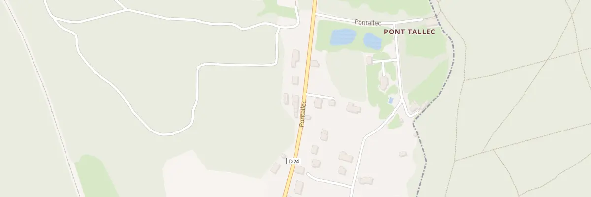 Plan du 534 Pontallec à Baud