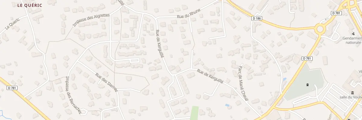 Plan du 18 Rue de Kerguille à La Trinité-sur-Mer