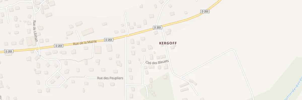 Plan du 12 Cite des Bleuets à Saint-Barthélemy