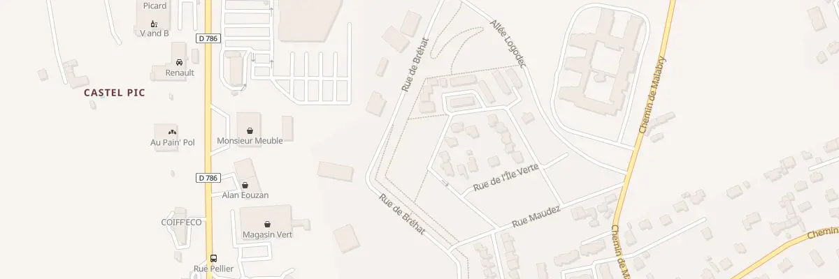 Plan du 17 Rue Beniguet à Paimpol