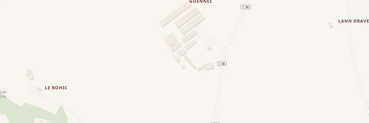 Plan du 5213 Keraluy Guennec à Pluméliau-Bieuzy